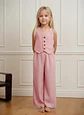 Girls Button Front Vest Sewing Pattern - thumbnail 3