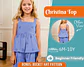 Girls Peplum Top Sewing Pattern - thumbnail 1