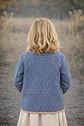 Girls Tie Front Quilted Jacket Sewing Pattern - thumbnail 2
