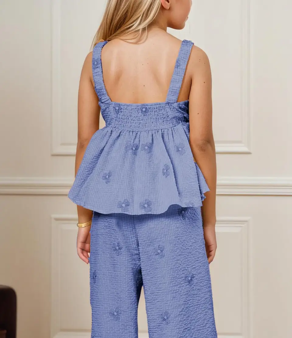 Girls Peplum Top Sewing Pattern 2