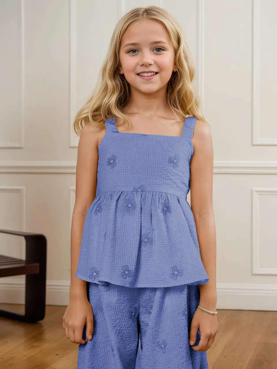 Girls Peplum Top Sewing Pattern 5