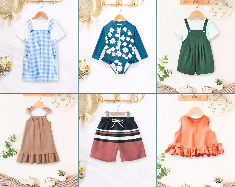 Kids Sewing Patterns Bundle, PDF Pattern 2