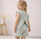 Girls Open Back Top & Ruffle Shorts Sewing Pattern - thumbnail 2