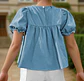Girls Ruffle Hem Shorts Sewing Pattern - thumbnail 2