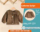 Girls Peter Pan Collar Jacket Sewing Pattern - thumbnail 1
