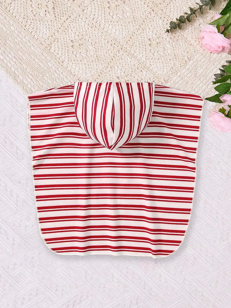 Kids Beach Hooded Poncho Sewing Pattern PDF 3