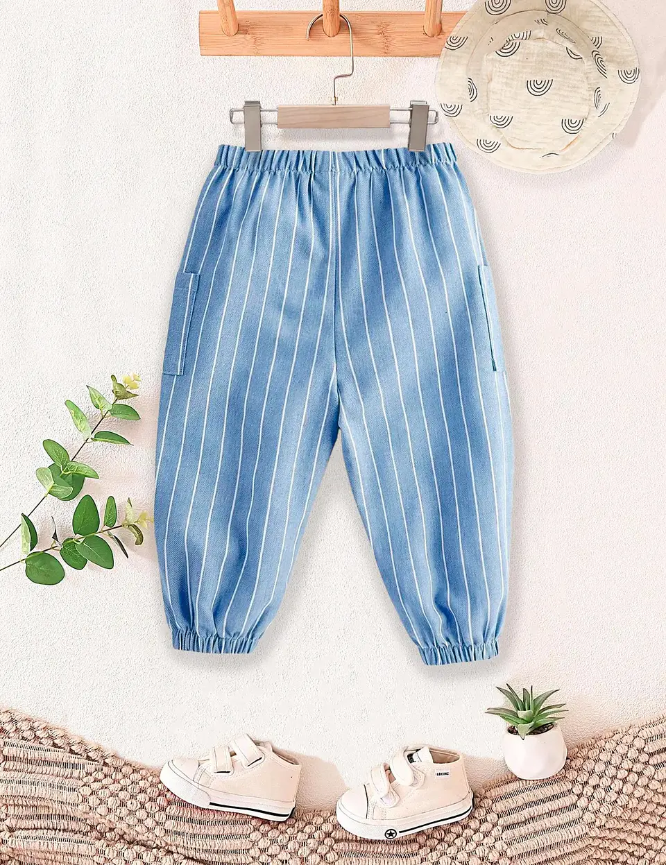 Kids Cargo Jogger Pants Sewing Pattern 3