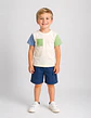 Kids T-Shirt & Cargo Shorts Sewing Pattern - thumbnail 2