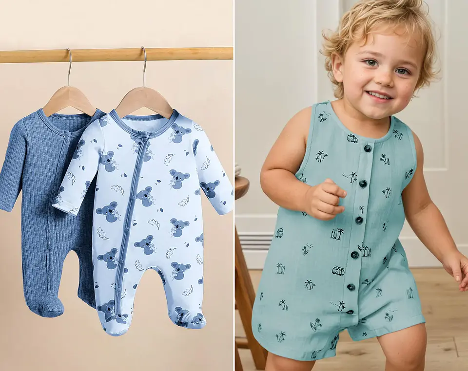 Kids Bundle, Overalls for Babies, Sewing Patterns 5