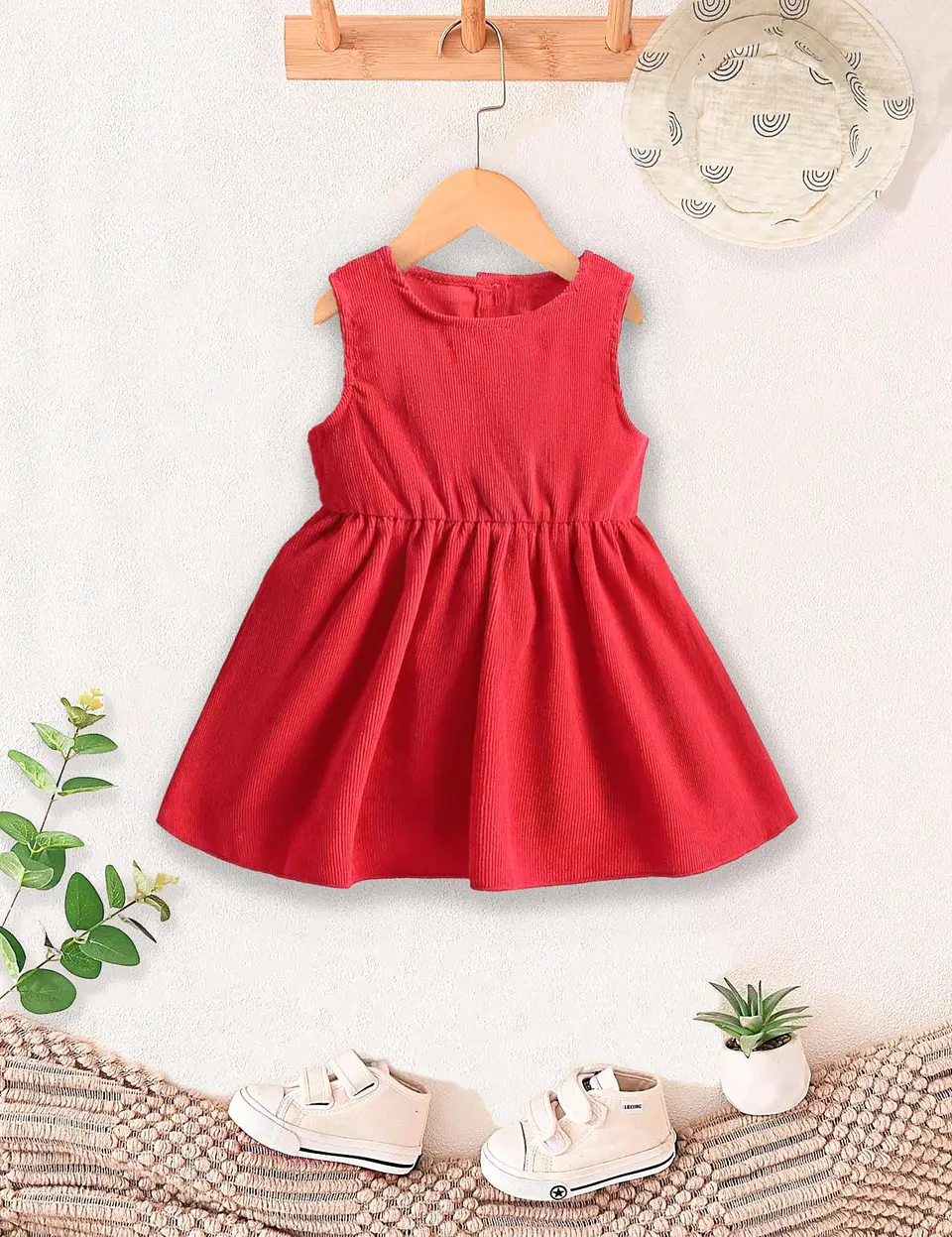 Girls Sleeveless Dress Sewing Pattern PDF 2