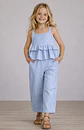 Girls Tiered Ruffle Top Sewing Pattern - thumbnail 2