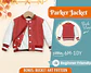 Kids Varsity Jacket Sewing Pattern - thumbnail 1
