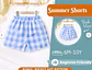 Kids Elastic Waist Shorts Sewing Pattern - thumbnail 1