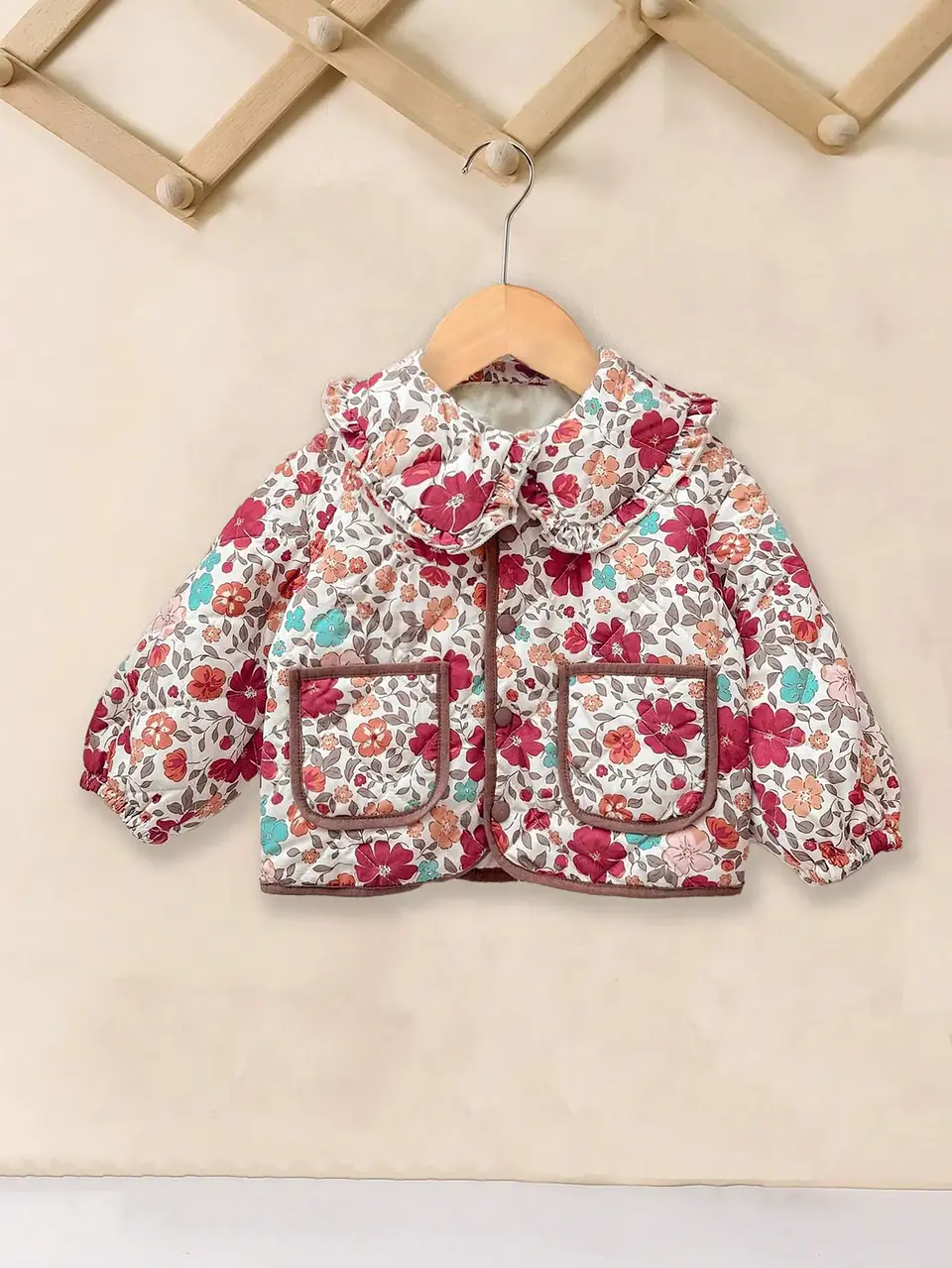 Girls Quilted Jacket Sewing Pattern 3