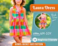 Girls Button Front Sundress Sewing Pattern - thumbnail 1