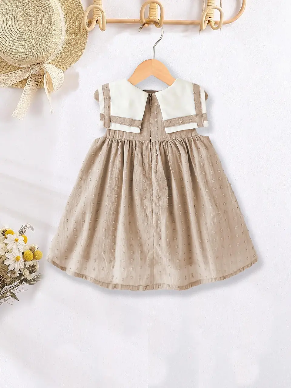 Girls Empire Waist Dress Sewing Pattern 3
