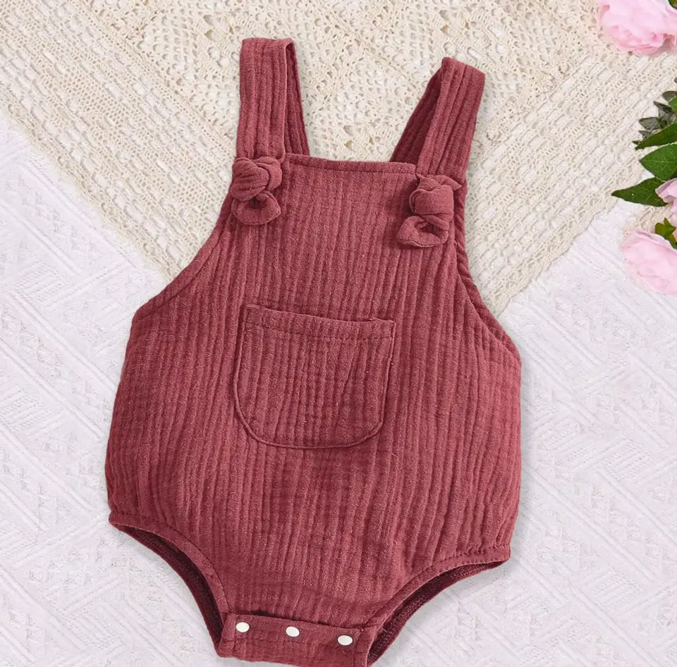 Infant Pocket Romper Sewing Pattern 2