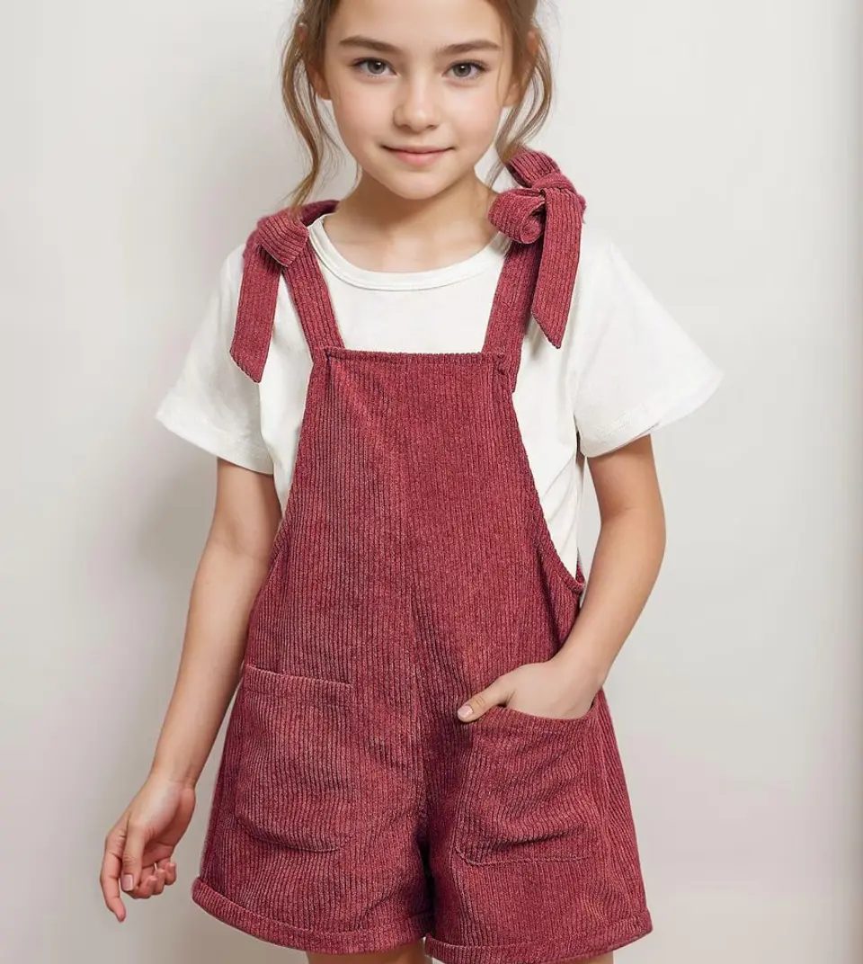 Tie Shoulder Romper Sewing Pattern 2