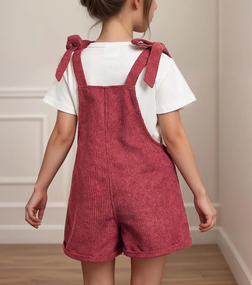 Tie Shoulder Romper Sewing Pattern 3