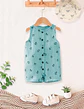 Baby Button Front Romper Sewing Pattern - thumbnail 3