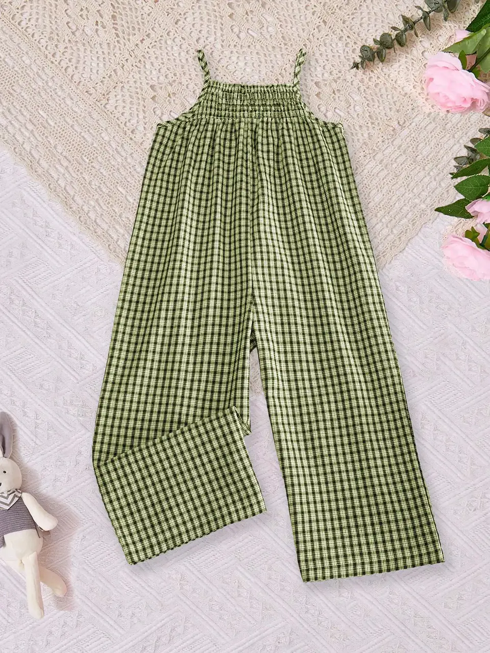 Girls Wide Leg Jumpsuit Sewing Pattern 4