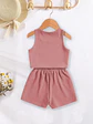 Girls Crop Tank Top & Shorts Sewing Pattern PDF - thumbnail 2