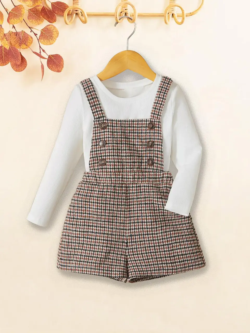 Girls Pinafore Romper Set Sewing Pattern 2