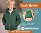 Kids Hoodie Sewing Pattern - thumbnail 1