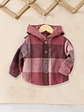 Boys Hooded Button Down Jacket Sewing Pattern - thumbnail 2