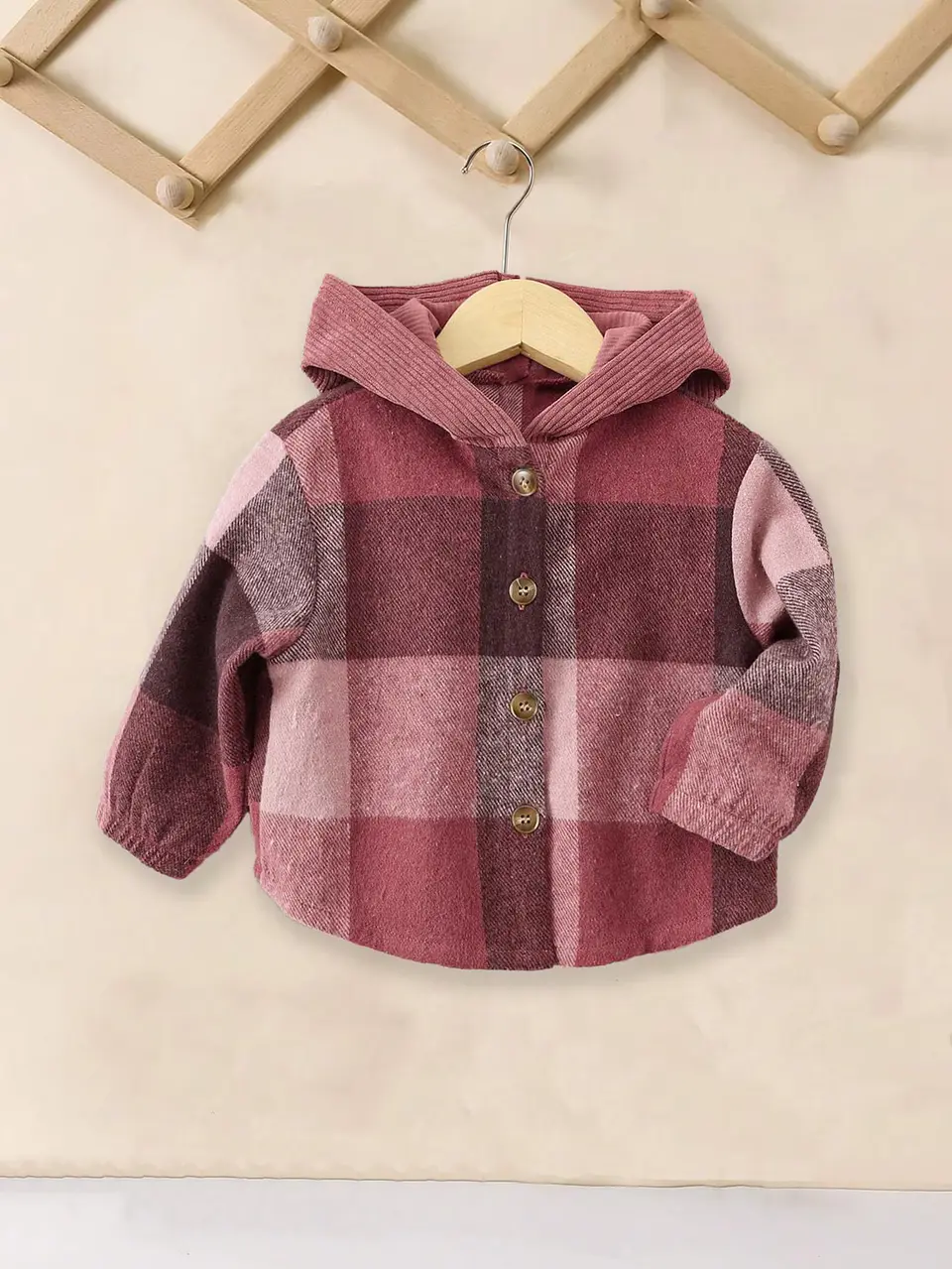 Boys Hooded Button Down Jacket Sewing Pattern 2