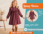 Ruffle Yoke Dress Sewing Pattern - thumbnail 1