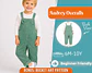  Kids Corduroy Overalls Sewing Pattern - thumbnail 1