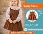 Dress Sewing Pattern for Kids, Girl Dress Pattern - thumbnail 1