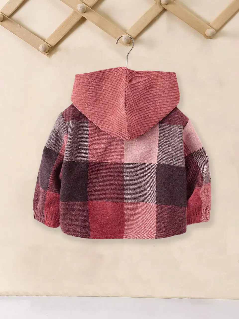 Boys Hooded Button Down Jacket Sewing Pattern 5