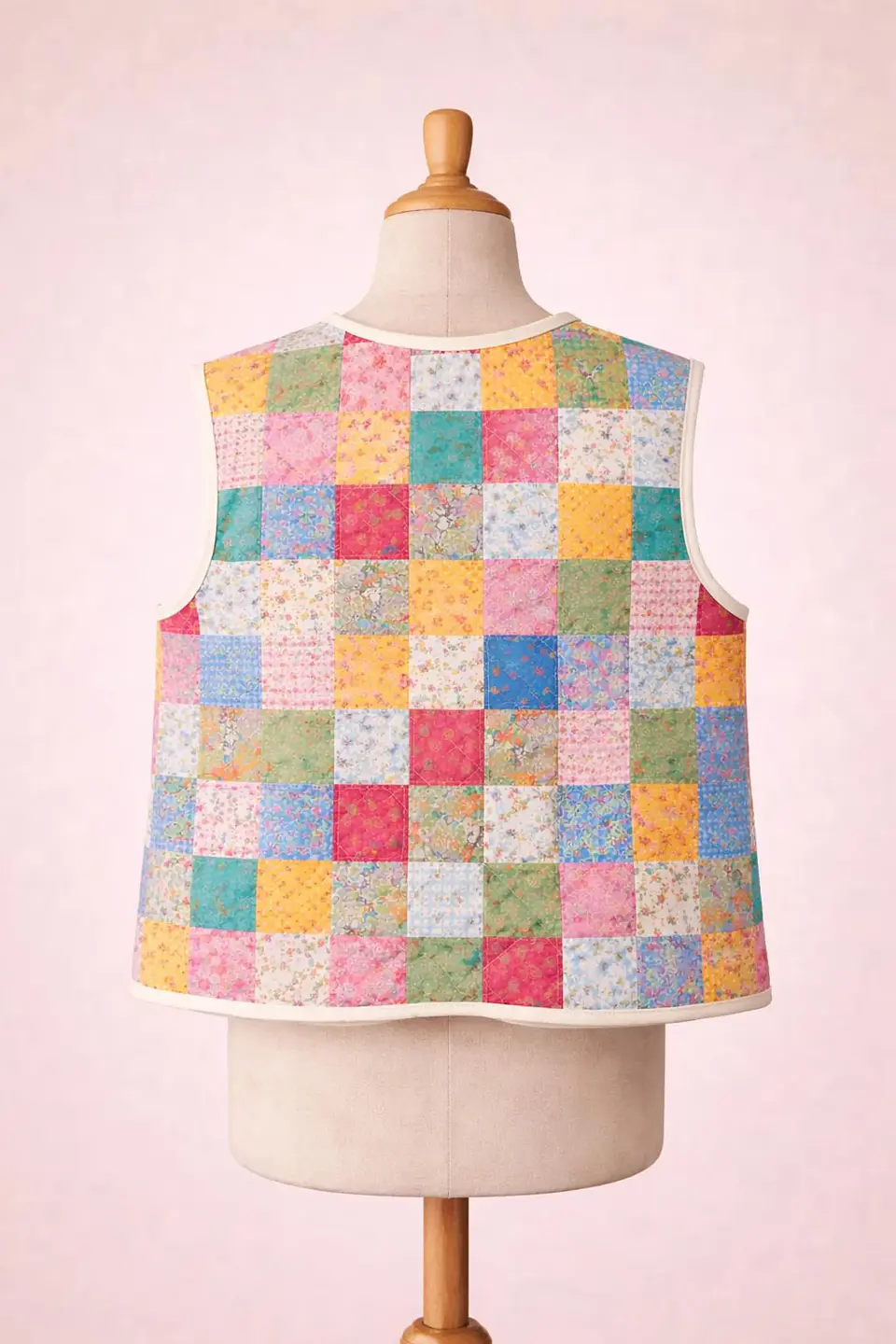 Kids Quilted Vest Sewing Pattern 2
