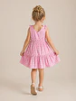 Girls Tie Shoulder Tiered Dress Sewing Pattern - thumbnail 2