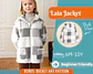 Girls Hooded Sherpa Jacket Sewing Pattern - thumbnail 1