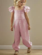 Girls Open-Back Overall Jumpsuit Sewing Pattern - thumbnail 3