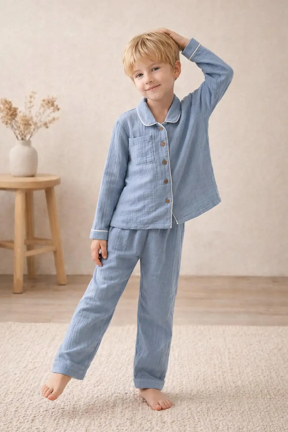 Kids Classic Pajama Sewing Pattern 5
