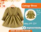 Girls Puff Sleeve Dress Sewing Pattern - thumbnail 1