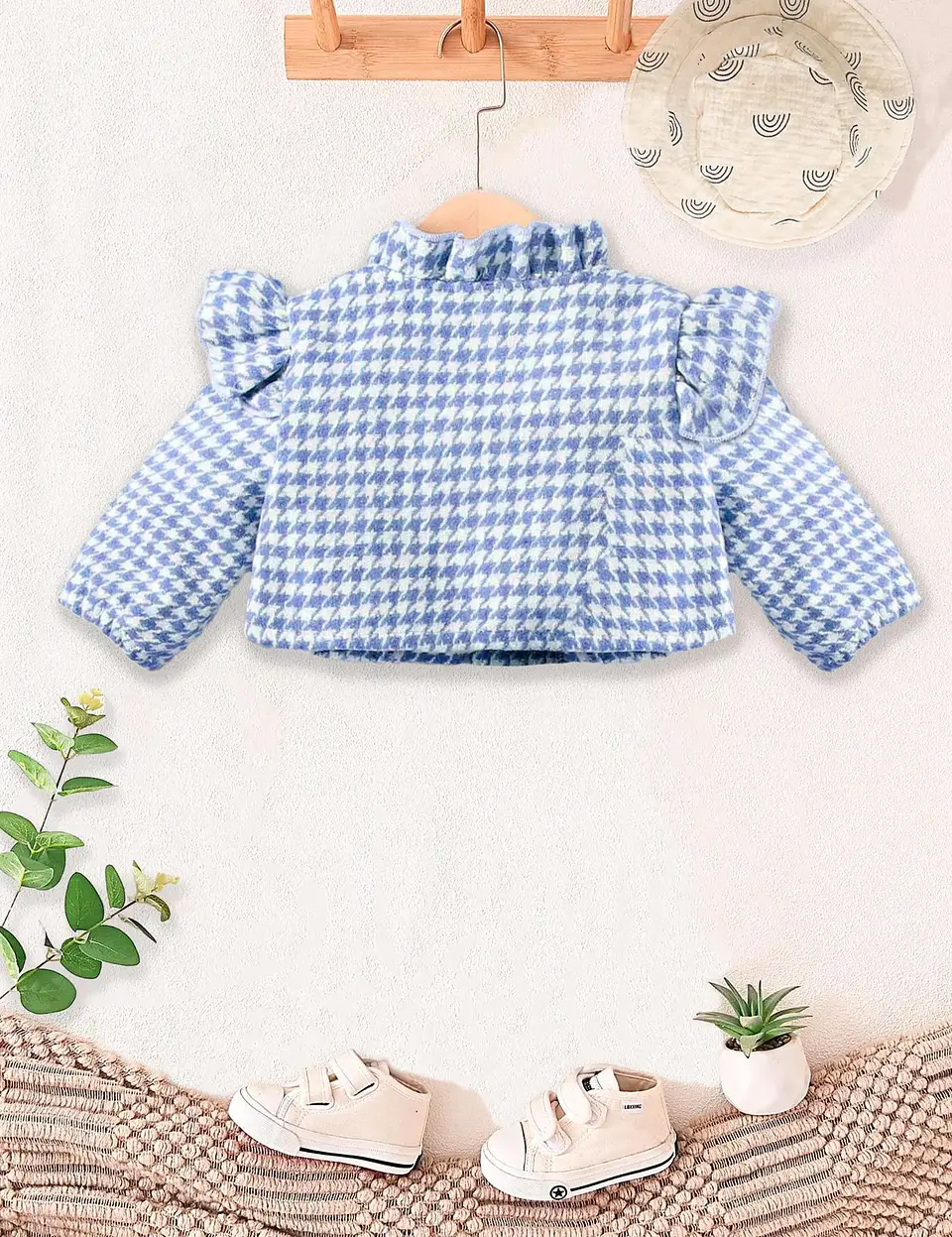 Girls Ruffle Shoulder Top Sewing Pattern 2