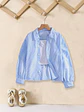 Girls Button-Up Blouse Sewing Pattern - thumbnail 3