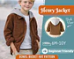 Boys' Hooded Shacket Sewing Pattern - thumbnail 1