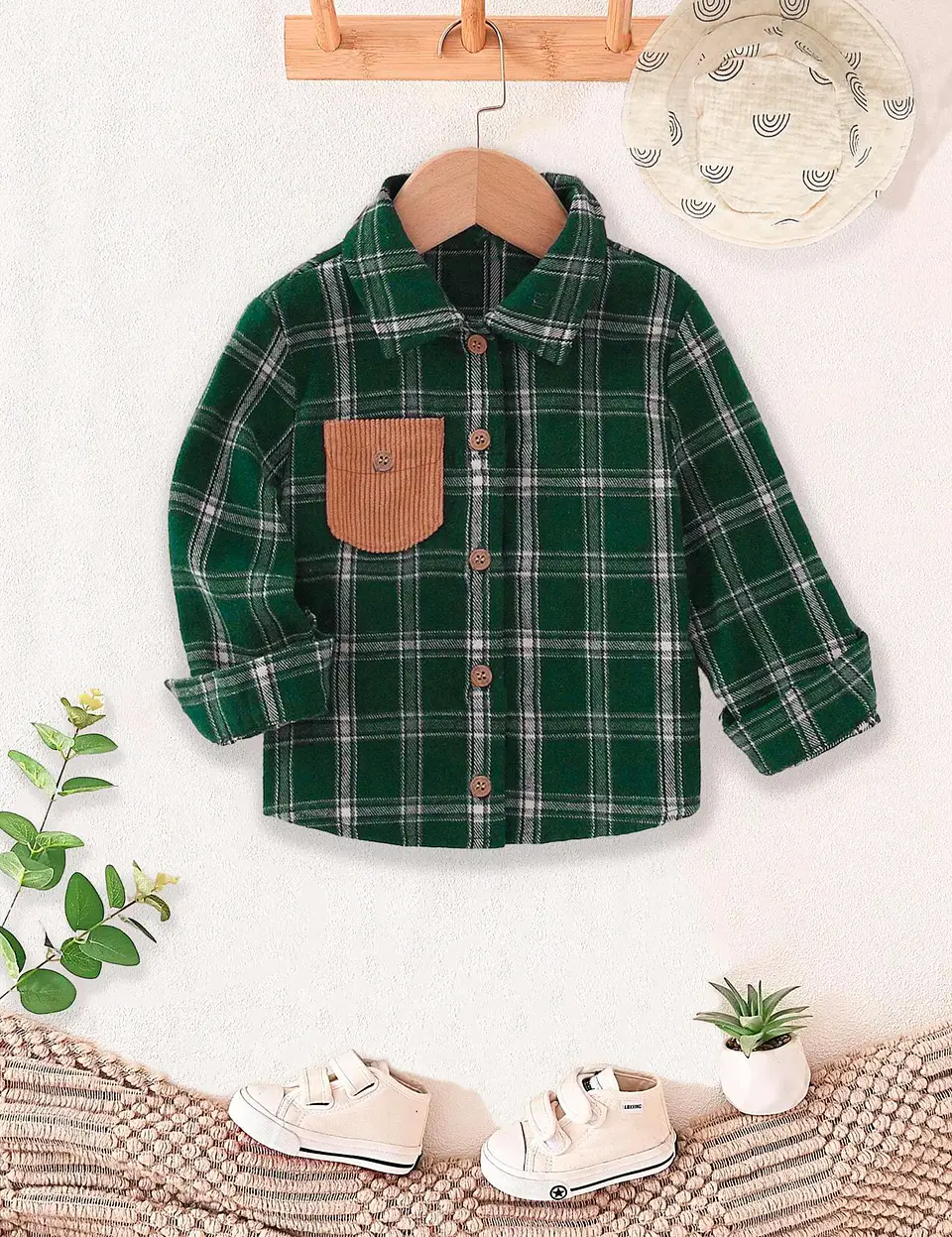 Boys Button-Up Shirt Sewing Pattern 2