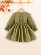 Girls Puff Sleeve Dress Sewing Pattern - thumbnail 3