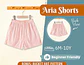 Children's Elastic Waist Shorts Sewing Pattern - thumbnail 1