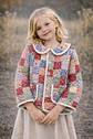 Quilted Patchwork Jacket with Peter Pan Collar Sewing Pattern - thumbnail 3