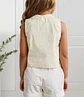 Girls' Sleeveless Blouse with Oversized Embroidered Peter Pan Collar Sewing Pattern - thumbnail 2