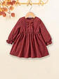 Children's Ruffle Yoke Dress Sewing Pattern - thumbnail 2