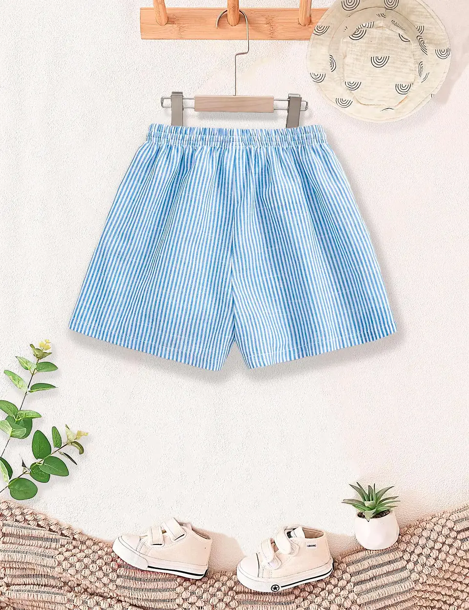 Children's Elastic Waist Shorts Sewing Pattern 2